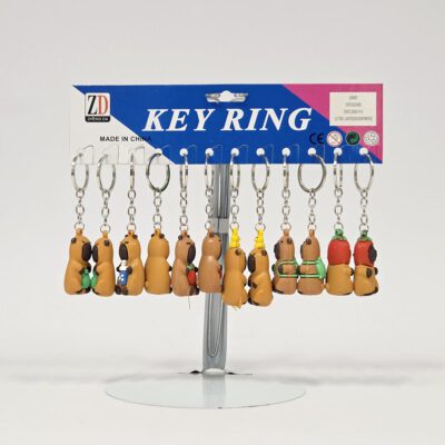 Sleutelhanger | Capybara IV | 12pcs