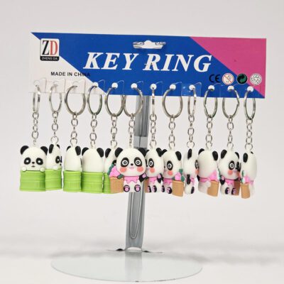 Sleutelhanger | Panda | 12pcs