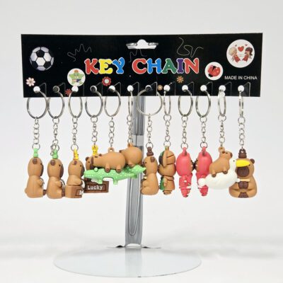 Sleutelhanger | Capy IV | 12pcs