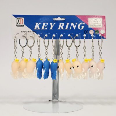 Sleutelhanger | Octopus | 12pcs