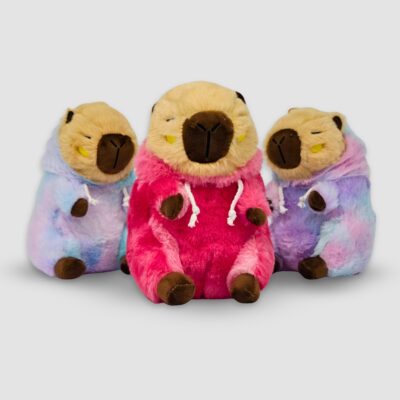 Capy met Hoody | 3 asst. | 20cm