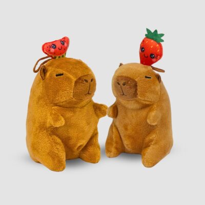 Alternative view of Capibara met fruit | 4 asst. | 12cm