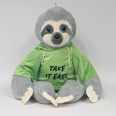 Alternative view of Luiaard met Hoody | 4 asst. | 60cm