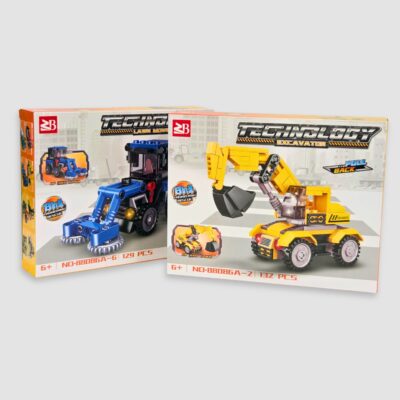 Alternative view of Blocks | Machines | 8pcs